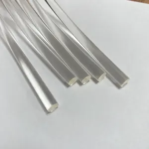 100% transparent white glue sticks, crystal clear hot melt glue sticks for DIY, school working 7mm 11mm diameter