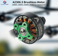 Moteurs Flashhobby Racer A2306.5 FPV Series 1900KV 2550KV avec roulements NSK 684 pour petits drones de course FPV et quadricoptères