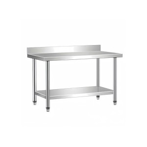 Grande vente de liquidation Table de travail en acier inoxydable Table de travail en inox Banc en acier inoxydable pour les fournitures d'hôtels et de restaurants - Product Image 2