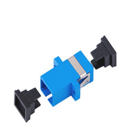 Adaptateur de fibre optique de type flange SC pour boîtier de distribution optique de télécommunications