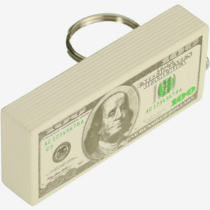 Individuelle Hundert-Dollar-Schein Schlüsselanhänger Stressbälle Werbe-Geld-Squeeze-Spielzeug mit Logodruck Großhandel Geschenk - Product Image 5
