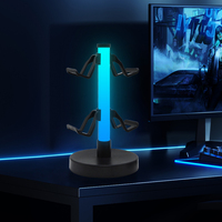 Support de manette de jeu et de casque RGB en ABS avec contrôle USB pour salle de jeu - Vente en gros