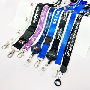 Lanière de sécurité en tissu 100% tissé, personnalisée avec le nom de la marque, avec logo - Product Image 6