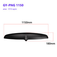 Vente chaude PNG 1150 carbone hydroptère aile pompe Glide Wings E-Foil planche à voile Kitesurf Sports nautiques planche de surf aile feuille