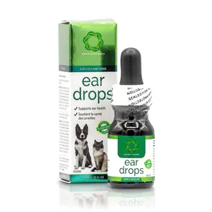 Ear Drops for Dogs Cats Use for Cleaning Prior to Swimming Stinky Smelly Ears Itchy Ears All Natural Herbal Drops