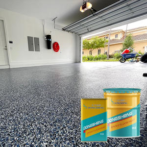 Rivestimento per pavimenti in resina epossidica Premium antiscivolo per garage vernice per pavimenti in cemento con applicazione Spray Texture-prezzo di fabbrica - Product Image 1