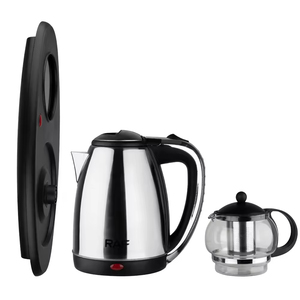 Bouilloire électrique intelligente en verre avec plateau, théière avec infuseur amovible pour thés et cafés - Product Image 4