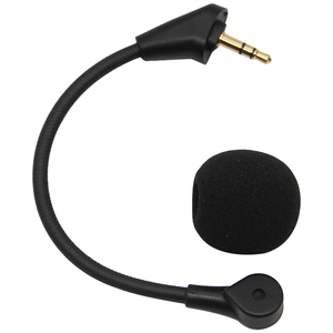 Microphone filaire col de cygne à condensateur 3,5 mm pour casque de jeu Kingston <span class=keywords><strong>HyperX</strong></span> <span class=keywords><strong>Cloud</strong></span> II X Core – Réduction du bruit pour l'enseignement - Product Image 3