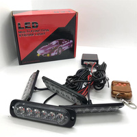 Hochwertige 12V Universal-LED-Notfall-Sicherheitsscheinwerfer 6000K Farbtemperatur mit Frontgrill-Warnleuchte für Autos