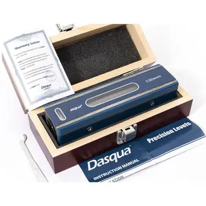 Dasqua 150mm Präzisions inspektions maschinist Block Wasserwaage Master Precision Level Bar Level Meter 0,003mm Ebenheit