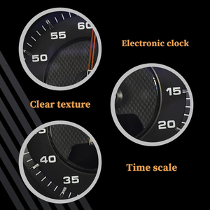 Cubierta Decorativa para el Cronómetro del Porsche Taycan 2020-2021, Accesorios Interiores para el Tablero - Product Image 5