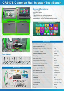Máquina de Reparación de Inyectores CRDI Beacon CR317S, Servicio de Reparación de Inyectores Common Rail Diésel, Codificación de Inyectores Pezo, Prueba de Inyectores - Product Image 5