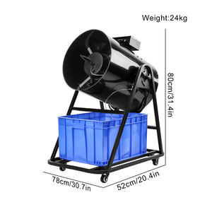 Machine <span class=keywords><strong>à</strong></span> <span class=keywords><strong>neige</strong></span> électrique Payton 3000W, construction en polyéthylène et métal, AC 110-220V, commande manuelle, garantie 1 an, <span class=keywords><strong>extérieur</strong></span> - Product Image 3