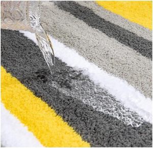 Nouveau design, tapis de salle de bain d'hôtel en microfibre tuftée 1850, de haute qualité, antidérapant, avec base en TPR, absorbant, coloré, luxueux, tapis et moquette - Product Image 2
