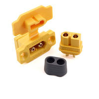 Batterie Li-ion AMASS XT60BE-M pour modèle RC, connecteur mâle XT60 à courant élevé, plaque externe fixable à l'avant