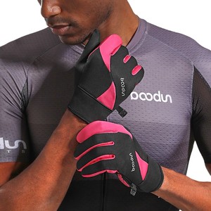 Boton Winter <b>Warm</b> <b>Gloves</b> Full Finger Windproof Touchscreen Cycling <b>Gloves</b> For Adults Unisex Black - Product Image 3
