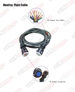 Máquina de Soldadura Industrial de Termofusión para Tuberías de Plástico de 315 mm, <span class=keywords><strong>Precio</strong></span> de Accesorios para Máquina de Soldadura Hidráulica a Tope de HDPE - Product Image 6