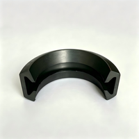 Joint d'étanchéité flexible rainuré en caoutchouc EPDM YLD 88,9 mm * 3'' noir