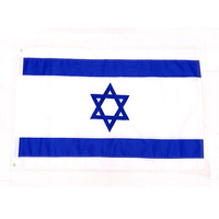 90X150CM Drapeau National d'Israël Drapeau Pays Drapeau Israël