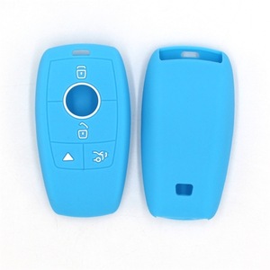 Cổ phiếu nhà máy 4-nút Silicone chìa khóa xe trường hợp bìa cho New Mercedes-<span class=keywords><strong>Benz</strong></span> mềm chìa khóa xe chủ cao su món quà mới lạ - Product Image 3