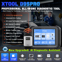 2026 XTOOL D9SPro Global Ver Mesin Diagnostik Mobil Universal Obd2 Scanner Alat Pemrograman Ecu Otomatis Perangkat Diagnostik Mobil