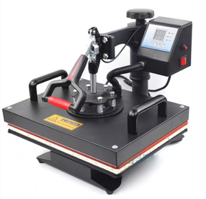 Nouvelle presse à repasser semi-automatique 38*38 pour transfert thermique de t-shirts, machine d'impression numérique à plat pour vêtements - Product Image 2