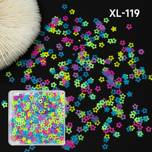 Punto mariposa brillo copos 3D Nail Art copos mariposa lentejuelas/cuento <span class=keywords><strong>de</strong></span> hadas Instagram Nail Art flor corazón - Product Image 4