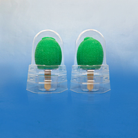 Moule à crème glacée en silicone de qualité alimentaire Forme de fruit Conception de cantaloup Réutilisable Facile à nettoyer Capacité de 90ml pour mousse Gâteau Bonbons