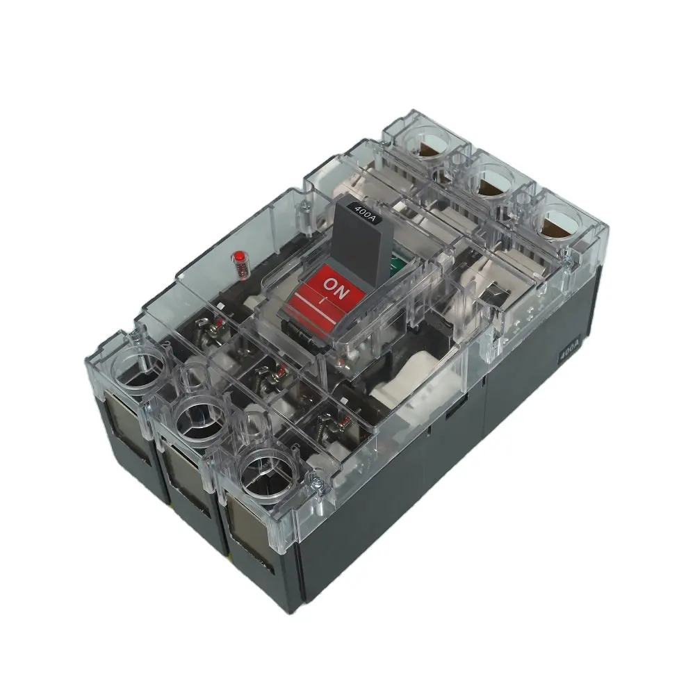 Interruptor automático de circuito de aire Mccb 400 Amp, fabricante OEM, 3P, 3pole/4pole