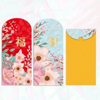 Benutzer definierte chinesische Neujahr rote Pakete Taschen Frühlings fest Geburtstag Hochzeits feier Geschenk karte Hong Bao Lucky Money Cash Envelopes