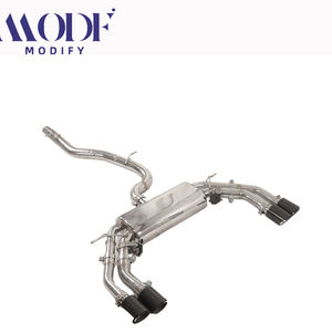 Système d'échappement Catback en acier inoxydable haute performance pour Audi S3 8V/8Y 2.0T TFSI (EA888 Gen3/Gen4) pour un son et une puissance améliorés - Product Image 3