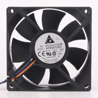 Ventilateur de refroidissement Delta 24V 48V DC12V 0.51A EC AC 8025 80X80X25mm 8CM 4 broches PWM à haut débit d'air pour châssis CPU AFB0812SH-6M93