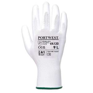 PORTWEST - VA120W6RS Guante de Palma blanco de poliuretano-GUANTES EAN 5036108274765 - Product Image 2