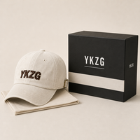 Casquette de baseball XXL personnalisée avec logo, 68 cm, crème, coupe oversize, calotte profonde, 100 % coton lavé, style Dad Hat pour hommes, vente en gros OEM