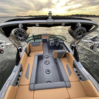 Kinlife – bateau de luxe en aluminium avec tour de Wakeboard à vendre