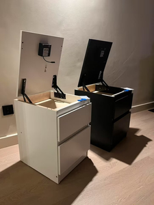 Mesita de Noche Moderna con Compartimento Secreto y Cerradura RFID, Directo de Fábrica con Certificación ISO9001 - Product Image 1
