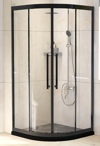 Salle <span class=keywords><strong>de</strong></span> bain d'accueil séparation sèche et humide <span class=keywords><strong>bord</strong></span> étroit cadre en alliage d'aluminium salle <span class=keywords><strong>de</strong></span> <span class=keywords><strong>douche</strong></span> en verre - Product Image 2