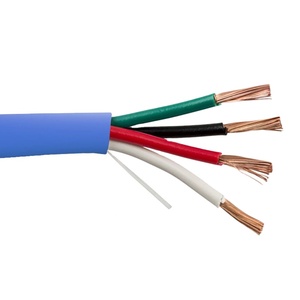 Nhà Máy Giá Pro lớp 500ft 16/2 16/4 2 & 4 Core bị mắc kẹt đồng vòng âm thanh Hifi <span class=keywords><strong>speaker</strong></span> cable linh hoạt với PVC Áo khoác - Product Image 2