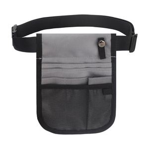 Custom Medical <b>Tool</b> Kit Bag for Nurses Big Size Organizer Pouch with Waist <b>Belt</b> Pocket Made Oxford Straw Fiber Durable Practical - Product Image 2