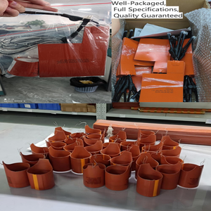 Riscaldatore in Silicone con Certificazione UL, Kit Riscaldatore Filtrante 110v 240v, 208x65x65mm 50w, Riscaldatore in Gomma Siliconica a Film Sottile - Product Image 6