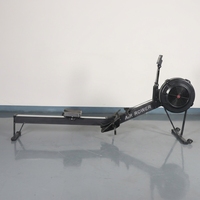 Máquina de remo con resistencia de aire de acero y características de seguridad