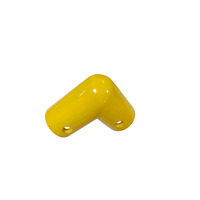 Support de main courante à angle droit jaune délicat et beau en gros pour métro de bus