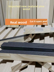 Panel de Madera Sólida con Diseño de Ondas Semicirculares para Decoración de Pared en Sala de Estar, Garantía de 5 Años - Product Image 3