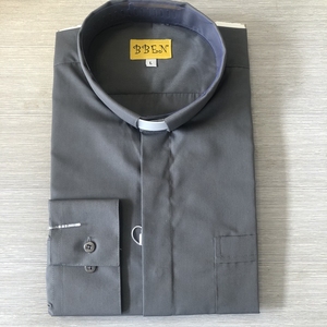 Vendita diretta camicia da <span class=keywords><strong>uomo</strong></span> in cotone poliestere a manica lunga - Product Image 4