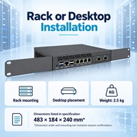 VPN Ağ Geçidi Bilgisayarı Intel N150 4 X Intel I226 LAN M.2 NVMe ile Uzak Şube Ofis Bağlantısı için