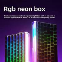 AULA Hero 84HE 磁轴机械游戏有线RGB碳纤维电竞鼠标 中国制造彩色款