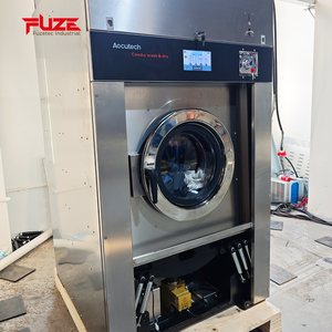 Laveuse-essoreuse et sécheuse de 27 kg – Machine à laver de haute qualité et équipement économique pour hôtels et laveries automatiques – Paiement personnalisé - Product Image 3