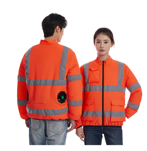 Mùa hè điều hòa không khí quần áo yếm UV bảo vệ lâu dài làm mát thích hợp cho công nhân xây dựng làm việc ngoài trời - Product Image 1