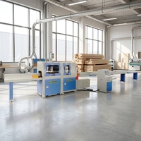 Scie circulaire horizontale numérique automatique 20-160 degrés pour la coupe du bois avec module de fraisage