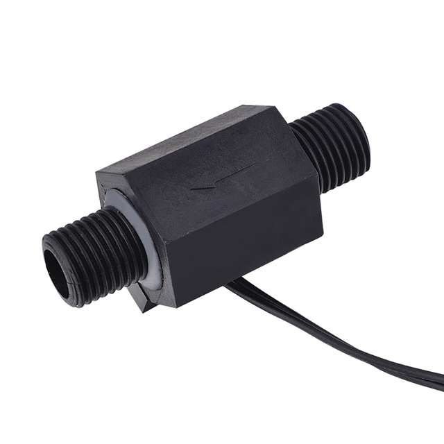 Mini Plastic Electronic Reed Contact Magnetic Paddle Water Liquid Flow Switches Sensor for Solenoid Valve